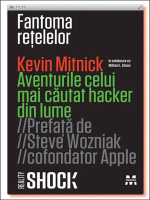 cover image of Fantoma rețelelor. Aventurile celui mai căutat hacker din lume